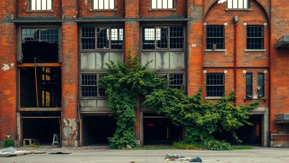 Drawing the Packard Plant Before It Disappears